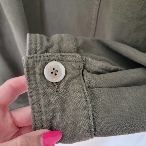 Zara Front Pocket Button Down Jacket - Picture 6 of 8